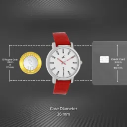 fastrack Fundamentals Analog White Dial Women's Watch NM68010SL01/NN68010SL01 image 3