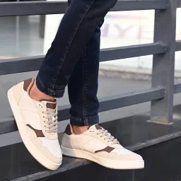 cruiser Sneaker for Men | Lightweight & Comfortable | Stylish Lace-Up Casual Footwear with Cushioned Insole | Perfect for Versatile Outfits 2642-1 image 2