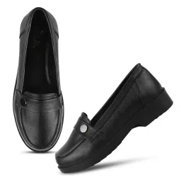 padchin Women's Loafers Dressy Fashion Comfortable Slip On Penny Loafers Footwear image 2