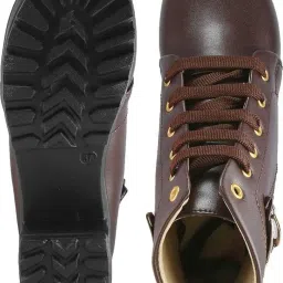 toshina shoes king Women's Ankle Length Block Heel Stylish Fashionable Boots For Women image 3