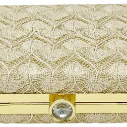 ailtino Women's Oval Frame Clutch | Detachable Sling Chain | Ladies Party Wedding Purse Bag image 3