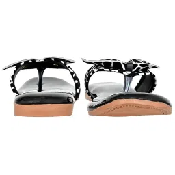 altek Women's Flats Antiskid Fashinable Daily Use Soft Cloth Rexine Velvet Durable Footwear Indoor Outdoor Chappal (13123) image 3