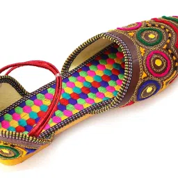 asidea Multicolor Jutti for Women | Punjabi Jutti for Women & Girls image 5