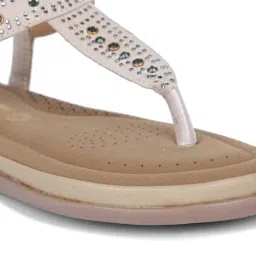bata comfit Womens Diamonte Flats, (6618842) image 4