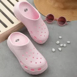 liberty A-HA LB418-1E Slingback Casual Clogs for Women with EVA Outsole | Slip-On Comfort, Breathable, Lightweight, All-Terrain Grip | Stylish Home Wear Footwear | Cushioned and Comfortable Footbed image 1