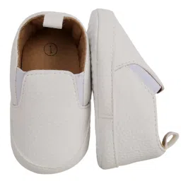 babymoo Leather Comfortable & Breathable Baby Boy & Girl Pull-On Booties | Cozy Fleece Infant All Seasons Footwear image 4