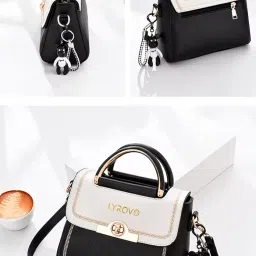 lyrovo Women Sling Cross-body Handbag image 4