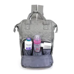 the maximus Maximus Solid Color Diaper Bag for Mothers, Travel Maternity Bag for Newborn Baby, Multiple Pocket Water-Resistant Hospital Bag for Moms image 3