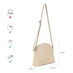 fastrack Trendy Sling Bag with Adjustable Strap | Faux-Leather Women's Handbags | Sling for Casual Carry image 2