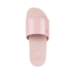 mochi Women's Faux Leather Fashion Slip-on Sandals image 4