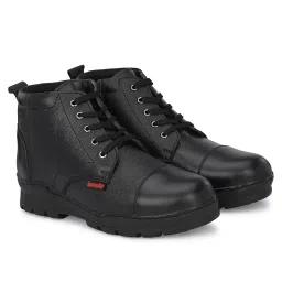 kavacha Police Boots/Pure Leather/Super Comfortable/Light Weight for Full Day wear image 4