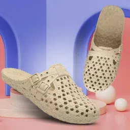 keneye Women's PVC Casual Mule Stylish Comfortable & Lightweight Clog Slippers Casual Everday Slippers Women image 1