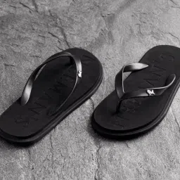 neeman's Eco Classic Slippers for Men | Stylish, Comfortable & Lightweight Flip Flops for Men's | Flexible & Durable | Flat, Rubber, Anti Skid, Soft Daily Use Chappal image 4