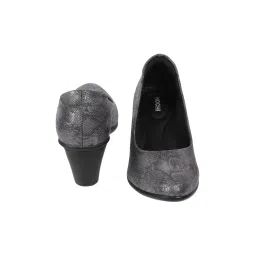 mochi Women Synthetic Leather Block Heel Pump/Formal Shoes image 5