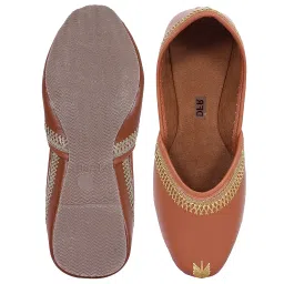 dfr Women Juti | Mojari Jutti for Women | Ethnic Punjabi Shoe Belle for Girls image 3
