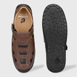 centrino Mens Sandals Casual Fisherman Adjustable Sporty Summer Closed Comfortable Toe Sandals with Premium PU Padding (3678) image 3