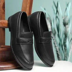 liberty Fortune Majestic 2 Formal Non Lacing Shoes for Men with EVA Sole | Comfortable Upper and Lightweight | Durable and Cushioned Footbed | Suitable for Office image 1