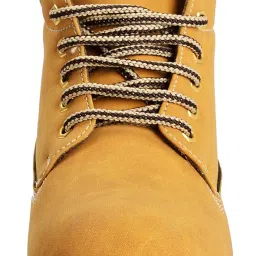 west code WESTCODE Mens Camel Boots Synthetic Leather High Top Casual Shoes and Sneakers image 5