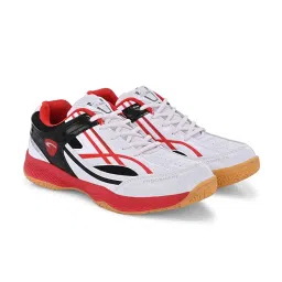 pro ase sport Pro ASE Non-Marking Badminton Shoes - Lightweight & Durable, Perfect for Squash, Table Tennis, Pickleball & Indoor Sports | X-Cushion, Active Grip Sole, Toe Assist | Men, Women, Unisex | Yellow,Red,Green image 4