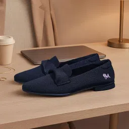 neeman's Knit Grace Loafers for Women | Breathable Knit Upper, Cushioned Sole | Lightweight, Flexible Shoes for Everyday Comfort image 1