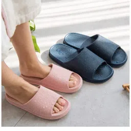 drunken Slippers For Men Women Flip Flops Chappals Slides Sandals Stylish Sleeper Man Sliders Footwear Flats Girls Ladies Clogs Bathroom Daily Use Chapal Hawai image 2