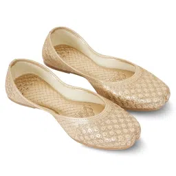 dfr Women Juti | Embroidered Rajasthani Mojari Girls Shoe image 1