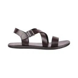 mochi Men's Faux Leather Stylish Sandals image 1
