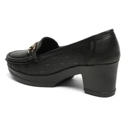 flat n heels Womens Black Casual Shoes FnH GS-305-BK image 2