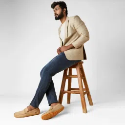 neeman's Knit Loafers for Men | Casual and Formal Slip-On Loafers | Trendy, Comfortable and Flexible | Lightweight Shoes for Mens, Designed for All Seasons image 3