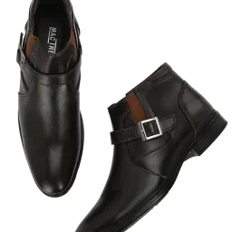 mactree PU Leather Men's Formal Ankle Boots image 4