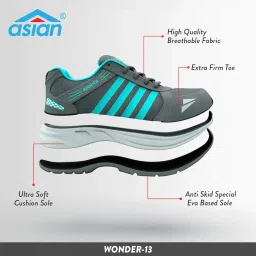 asian Men's Wonder-13 Sports Running Shoes… image 2
