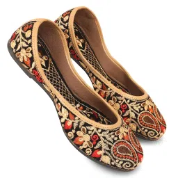 dfr Women Ethnic Rajasthani Embroidery Punjabi Mojari's Juti's Jutti’s image 2