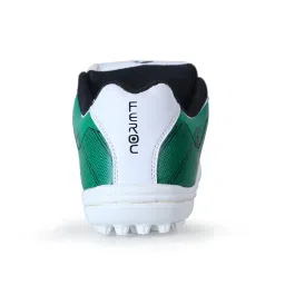 FEROC Turbo White Green Cricket Shoes image 5