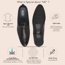 fausto Men Leather Mojari image 4