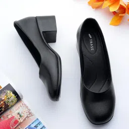 trase Bellies for Women | 2-Inch Block Heels | Stylish & Comfortable Footwear for All Occasions image 3