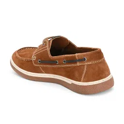 overdrive Drift tan Suede Boat Shoes for Men image 5