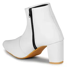 saheb commander shoes Casual Boots for Girls and Women (39, White, 506) image 2