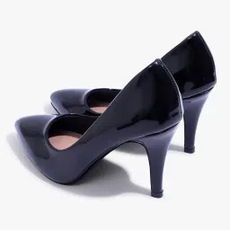 carlton london Women Comfortable Cone Heel Pointed Toe Slip On Fashion Shoes for Daily use, Office use, Casual use image 4