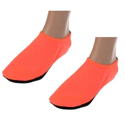 club bollywood Water Skin Shoes Aqua Socks for Beach Swim Surf Sport Yoga XXS(27-30) Orange image 3