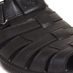 ajanta Mens Black Sandal image 4