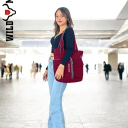 wild moda Women's Waterproof Shoulder Bag image 5