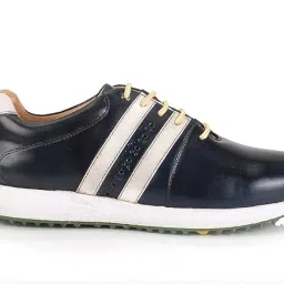 hitcaro Golf Shoe | Light Weight | Waterproof | Black/Brown/White | Breathable Golf Shoe with LACE UP image 1