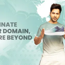 walkaroo Sports Shoes for Men's|Perfect for Running,Walking,Gym and Casual Outfit|Cushioned Insole with TPR Outsole |Breathable Air Fabric Upper|WS97543 image 1