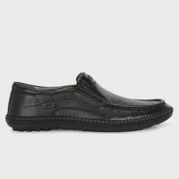 blue leather by centrino Genuine Leather Men's Formal Slip on Loafers |Comfort Trendy Non Lace-Up Design |Flexible Mocassins |Leather with Anti-Skid Sole |Perfect for Walking & Business Work (3942) image 2