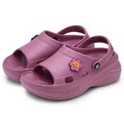 doctor extra soft Women's Classic Smiley Charm Clogs/Sandals with Adjustable Back Strap for Adult| Comfortable & Lightweight | Stylish & Anti-Skid| Casual Waterproof Everyday Mules Girls Ladies D-539 image 5