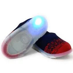coolz Kids Knitted First Walking Shoes with Light Led-02 for Baby Boys and Baby Girls for 9-24 Months image 5