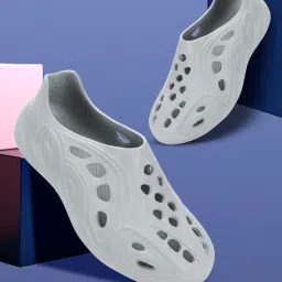 paragon K10919G Stylish Clogs for Men | Water Ressistant, Lightweight, Comfortable, Durable Clogs with Adjustable Heel Strap | Easy Wash | Ideal for Outdoor Use image 1