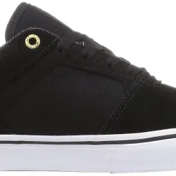 etnies Emerica Men's The Low Vulc Skate Shoe, Black/Gold/White, 8 image 1