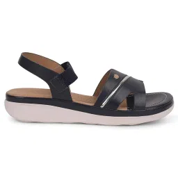 liberty Healers JFL 31 Casual Flat Sandal For Women With TPR Sole | Stylish and Comfortable Footbed | Durable Summer Footwear for Outdoor Indoor | Ideal for Everyday Wear image 1