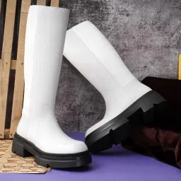 nico nerini Knee Hight Leather Long Boots for Women High image 3